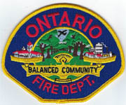 Ontario, California  Fire Dept.