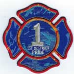 Chicago, Illinois Fire Dept.  1st District Pride