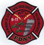 FDNY.  WTC Task Force  ATV Unit   9-11-01