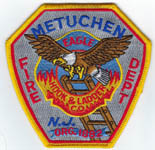 Metuchen, New Jersey  Fire Dept.  Hook & Ladder  Co.