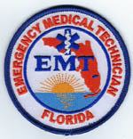 Florida EMT  (Small, 3 inch)