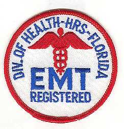 Florida  E. M. T.  (Registered)  Old Style