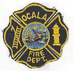Ocala,  Florida   Fire Dept.  Old Style  (Small)