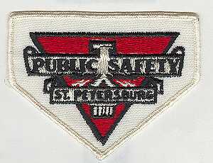 St. Petersburg, FL.  P.S.  (O/S, Red)  Used in 1970-72