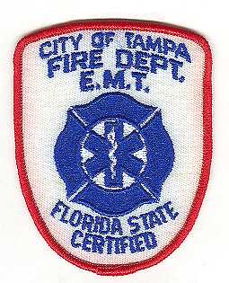 Tampa,  Florida   Fire Dept.   EMT.  (OLD)