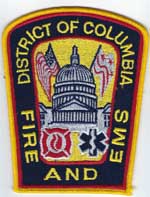 District of Columbia  Fire Dept. Fire and EMS  (Old Style)