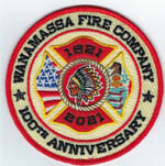 Wanamassa, New Jersey  Fire Company  100th Anniversary