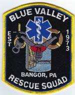 Bangor, Pennsylvania   Blue Valley Rescue Squad