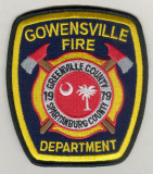 Gowensville, South Carolina  Fire Dept.
