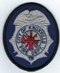 KNOXVILLETNFIREDEPTSILVERBADGEPATCHTMB