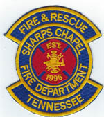 Sharps Chapel, Tennessee  Fire Dept.