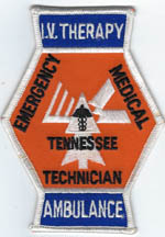 Tennessee  EMT.  I.V. Therapy  Ambulance