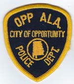 Opp, Alabama  PD.  (Old Style)