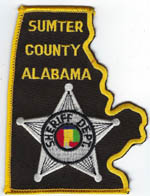 Sumter County, Alabama  SD.  (Old Style, County Shaped)