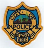 Mesa, Arizona  Police  (Merrowed Border)