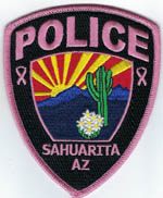 Sahuarita, Arizona  Police  PINK  (Color Seal)