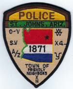 St. Johns, Arizona  Police