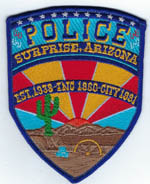 Surprise, Arizona  Police  (Old Style)