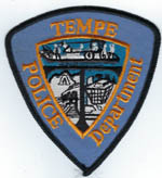 Tempe, Arizona  PD.  (Old Style, Blue)