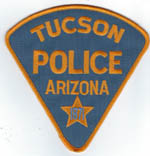 Tucson, Arizona  Police  (Old Style, Blue)