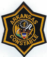 Arkansas Constable  (Star Shaped)
