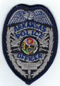 ARPOLICEOFFICERBADGEPATCHSILVERMYLARTMB