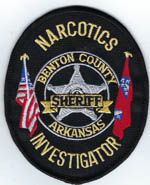 Benton County, Arkansas  Sheriff  Narcotics Investigator