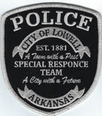 Lowell, Arkansas  Police  Special Responce Team  (Error)