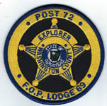 Washington County, Arkansas  F.O.P. Lodge 69  Explorer Post 72  (Badge Patch)
