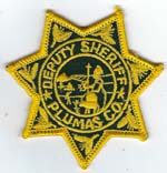 Plumas County, California  Deputy Sheriff  (Badge Patch)
