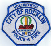 Rocklin, California  Police Fire  Volunteer