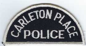 Carleton Place, Ontario  Police  (Old Style, Half Moon)