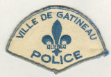 Gatineau, Quebec  Police  USED (Old Style)