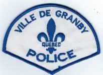 Ville De Granby, Quebec  Police  (Canada, Old Style)