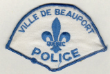 Beauport, Quebec  Police  USED (DEFUNCT 1976)