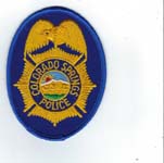 COLORADOSPRINGSCOPOLICEBADGEPATCHOSUSEDGOLDSTD