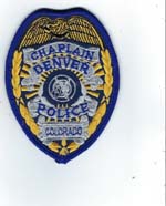 DENVERCOPOLICECHAPLAINBADGEPATCHSTD