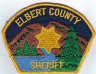 Elbert County, Colorado  Sheriff  (Old Style)