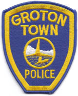 Groton Town, Connecticut  Police  (Old Style, Wider gold edge)