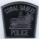 Coral Gables, Florida  Police  SWAT  (Fully Embroidered)