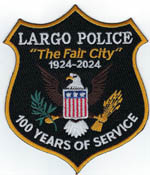 LARGOFLPOLICE100ANNIVERSARYSTD