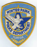 Winter Park, Florida  Police Dept.  (Old Style, 5 inch)