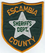 Escambia County, Florida SD.  (Old Style, USED, Star)