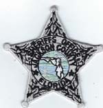 Jackson County, Florida  S.O.  Badge Patch  Silver  (Light Green Seal)