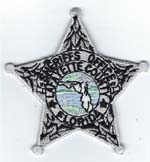 Lafayette County, Florida  S.O. Badge Patch  Silver  (Light Green Seal)