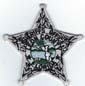 LEONCOFLSOBADGEPATCHSILVERDARKGREENSEALTMB