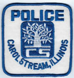 Carol Stream, Illinois  Police  (Old Style)