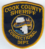 Cook County, Illinois  Sheriff  Correctional Dept.  (Leather background)