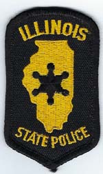 Illinois State Police  Hat Patch  (3 inch)