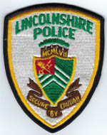 Lincolnshire, Illinois  Police  (Old Style, Fully Embroidered)